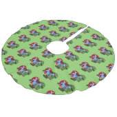 醜いセータークリスマスツリースカート フェイクリネンツリースカート (アングル)