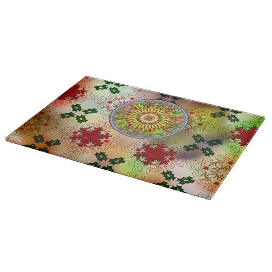 醜いセータークリスマスデザイン カッティングボード (角)