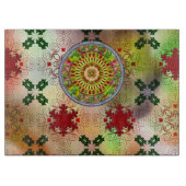 醜いセータークリスマスデザイン カッティングボード (正面)