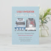 醜いセータークリスマスパーティの招待状 招待状 (スタンド正面)