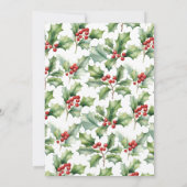 醜いセータークリスマスパーティの招待状 招待状 (裏面)