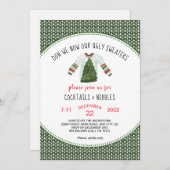 醜いセータークリスマスパーティの招待状 招待状 (正面/裏面)