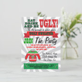 醜いセータークリスマスパーティの招待状 招待状 (スタンド正面)