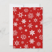 醜いセータークリスマスパーティの招待状 招待状 (裏面)