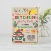 醜いセータークリスマスパーティータコの休日 招待状 (スタンド正面)