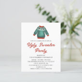 醜いセータークリスマスパーティー予算招待状 (スタンド正面)