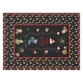 醜いセータークリスマスパーティー北欧動物 テーブルクロス (正面(横))