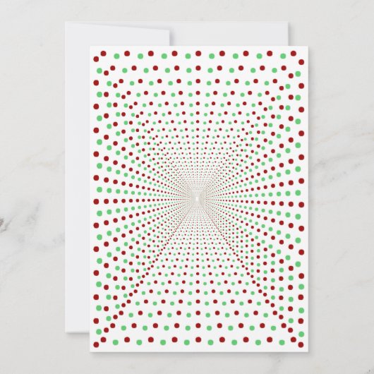 醜いセータークリスマスパーティー社会的な距離 招待状 (裏面)