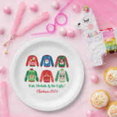 醜いセータークリスマスパーティー ペーパープレート (パーティー)