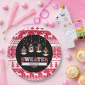 醜いセータークリスマスパーティー ペーパープレート (パーティー)