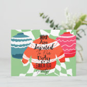 醜いセータークリスマスパーティー 招待状 (スタンド正面)