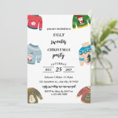 醜いセータークリスマスパーティー 招待状 (スタンド正面)