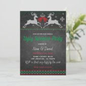 醜いセータークリスマスパーティー 招待状 (スタンド正面)