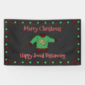 醜いセータークリスマスパーティー 横断幕 (横)