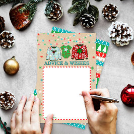 醜いセータークリスマスベビーシャワーアドバイス