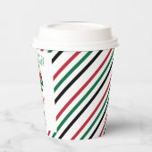 醜いセータークリスマスベビーシャワー 紙コップ (左)