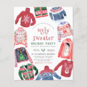 醜いセータークリスマスホリデーパーティバジェット (正面)