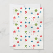 醜いセータークリスマスホリデーパーティー 招待状 (裏面)