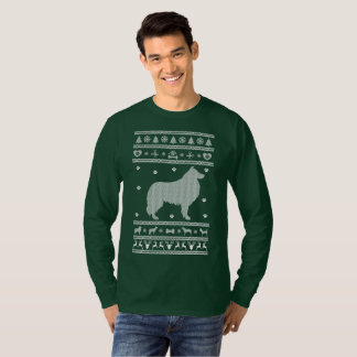 醜いセータークリスマスレズリードッグ Tシャツ