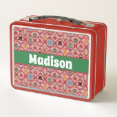 醜いセータークリスマス メタルランチボックス (裏面)