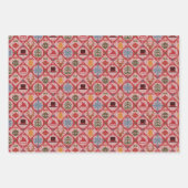 醜いセータークリスマス ラッピングペーパーシート (正面)