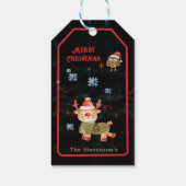 醜いセータートインデアホリデイ ギフトタグ (裏面)