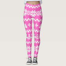 醜いセーターパターンクリスマスレギンス