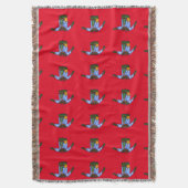 醜いセーターパーティースロー スローブランケット (正面縦)