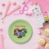 醜いセーターパーティープレート ペーパープレート (パーティー)