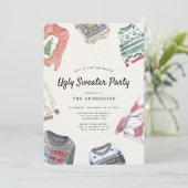 醜いセーターホリデーパーティー 招待状 (スタンド正面)