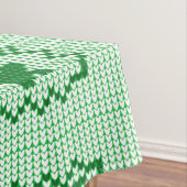 醜いセーター柄のジングルベルとメリークリスマスw テーブルクロス (インサイチュ)