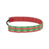 醜いセーター模様のジングルベルメリークリスマス糸 アスレチックヘッドバンド (左)