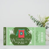 醜いセーター クリスマス オフィス パーティー イベント 招待状 (スタンド正面)