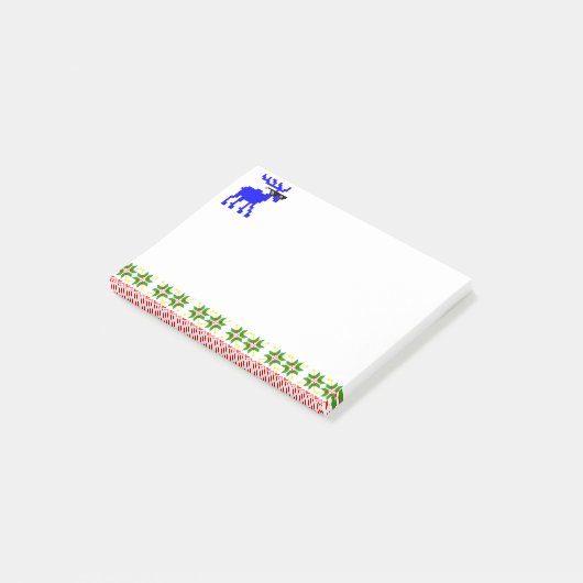 醜いセーター(扱う)トナカイ ポストイット (アングル)