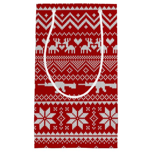 醜いセーターAR-15抱き枕 スモールペーパーバッグ (正面)