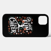 醜いチアリーディングのクリスマスに元気を Case-Mate iPhoneケース (裏面 (横))
