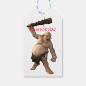 醜いトロール雷_コブ ギフトタグ (裏面)