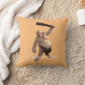 醜いトロール雷_コブ クッション (ブランケット)