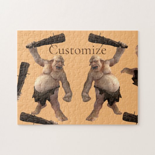 醜いトロール雷_コブ ジグソーパズル (横)