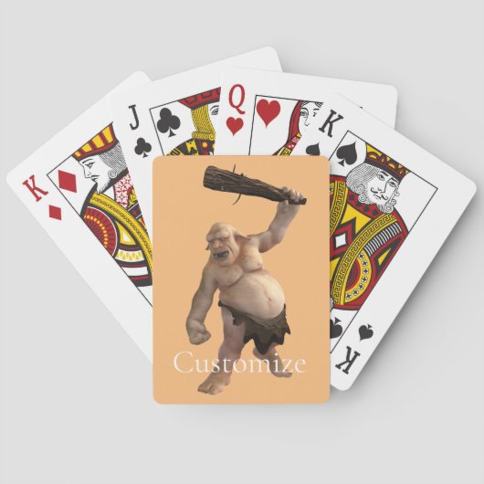 醜いトロール雷_コブ トランプ (裏面)