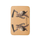 醜いトロール雷_コブ バスマット (正面縦)