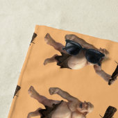 醜いトロール雷_コブ ビーチタオル (インサイチュ)