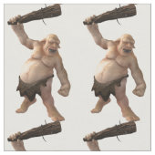 醜いトロール雷_コブ ファブリック (クローズアップ)