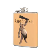 醜いトロール雷_コブ フラスク (左)