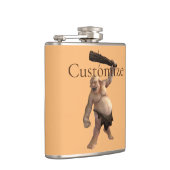 醜いトロール雷_コブ フラスク (右)