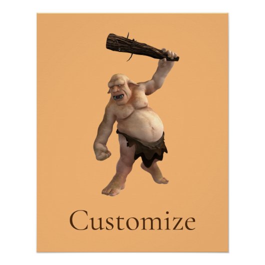 醜いトロール雷_コブ ポスター (正面)