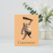 醜いトロール雷_コブ ポストカード (スタンド正面)