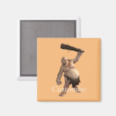 醜いトロール雷_コブ マグネット (正面/裏面)