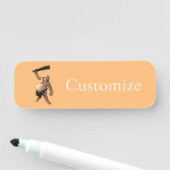 醜いトロール雷_コブ 名札 (インサイチュ)