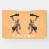 醜いトロール雷_コブ 横断幕 (横)